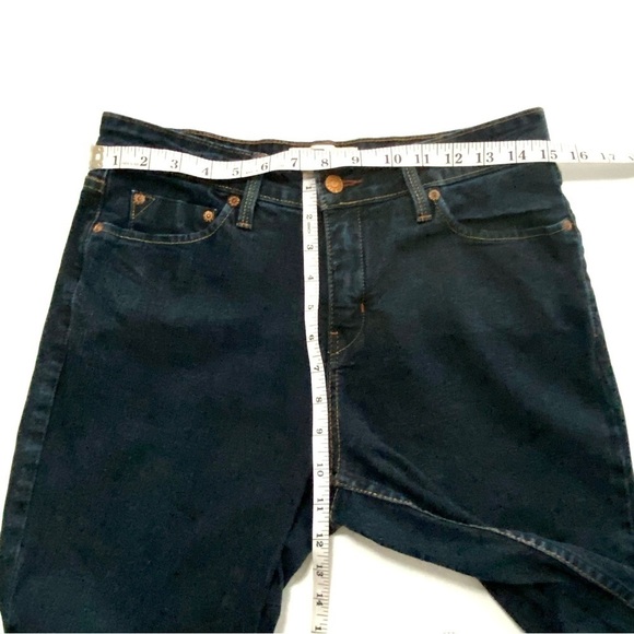 Signature Levi Strauss At Waist Bootcut Jeans Size 10 Short 30" Classic Cotton - Picture 10 of 12